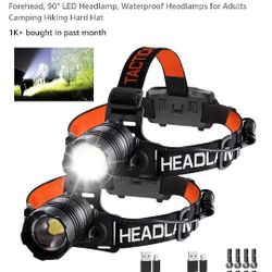 150k lumens Rechargeable Head Lamps