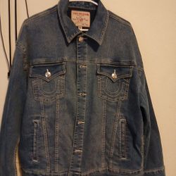 Men's Denim True Religion Jacket