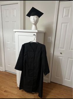 Graduation cap and gown
