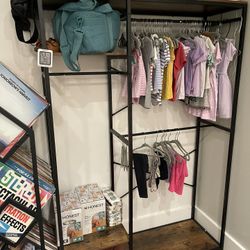 2x Closet Organizer + Arched Mirror – Like New!