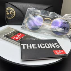 Brand New Sealed Ray-Ban RB 3447-N Round Sunglasses in Mirrored Purple Lenses