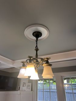 Vintage light fixture
