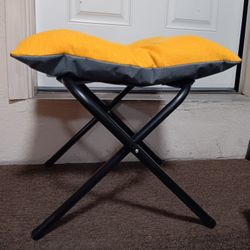 Foldable Ottoman Foot Rest, Foldable Lazy Sofa Stool