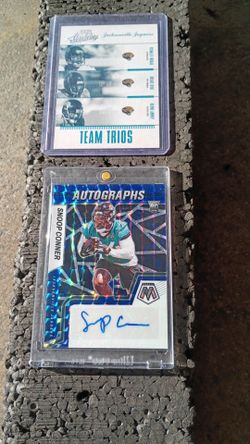 Jacksonville Jaguars NFL Trading Cards Lot of 2