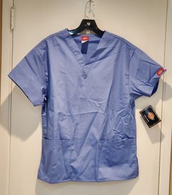 Dickie's Scrub Set Size Small Ceil blue
