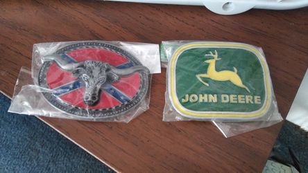 Belt buckles both together