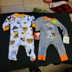 Brand new baby Halloween sleepers