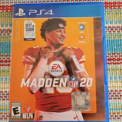 PS4 Madden 20