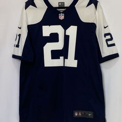 Nike NFL Dallas Cowboys Elliott#21 Jersey On Field size Large