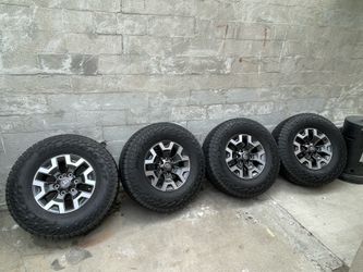 Tacoma TRD offroad wheels LT265/75/16