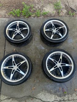 MRR GT5 19” Wheels and Nearly New Firestone Tires - 5x120.65 - Trans Am