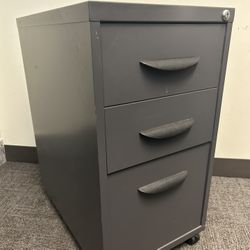 Drawer Filing Cabinet (Grey)