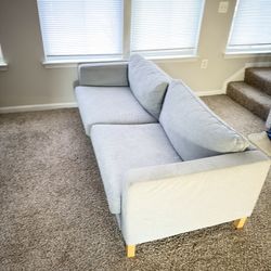 IKEA Sofa/Couch with Wood Legs