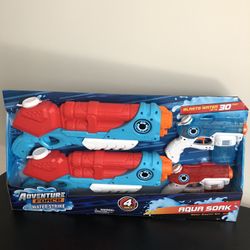 Brand new!Adventure Force Water Strike Aqua Soak 4 Pack