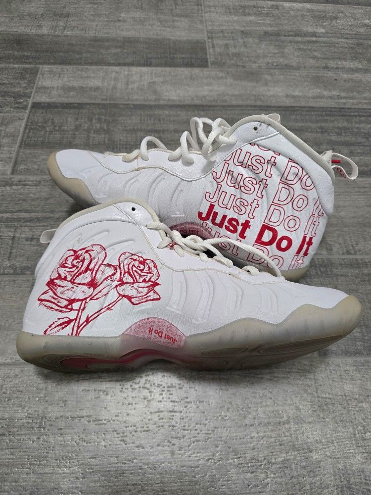 Nike Foamposite One Athletic Sneakers Size 7 Youth