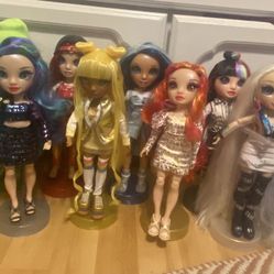 Rainbow High Doll Lot