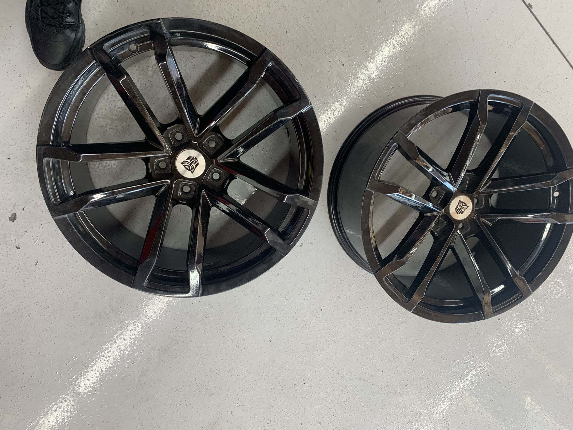 20in Black Transformer Rims