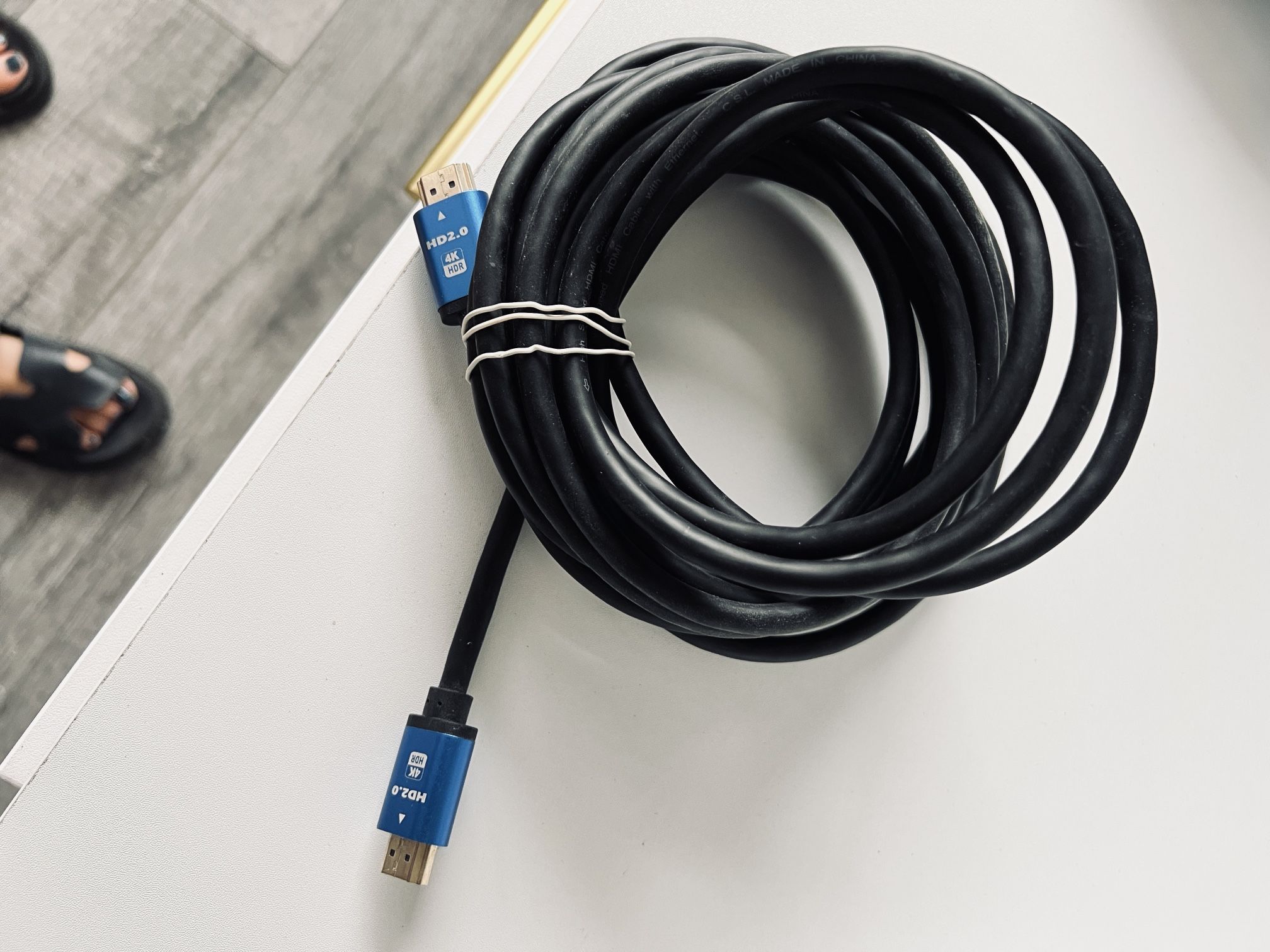  HO!  HDMI2.0 HD cable 4K8K2.1 computer TV monitor set-