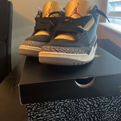 Jordan 3 Red Metallic Gold