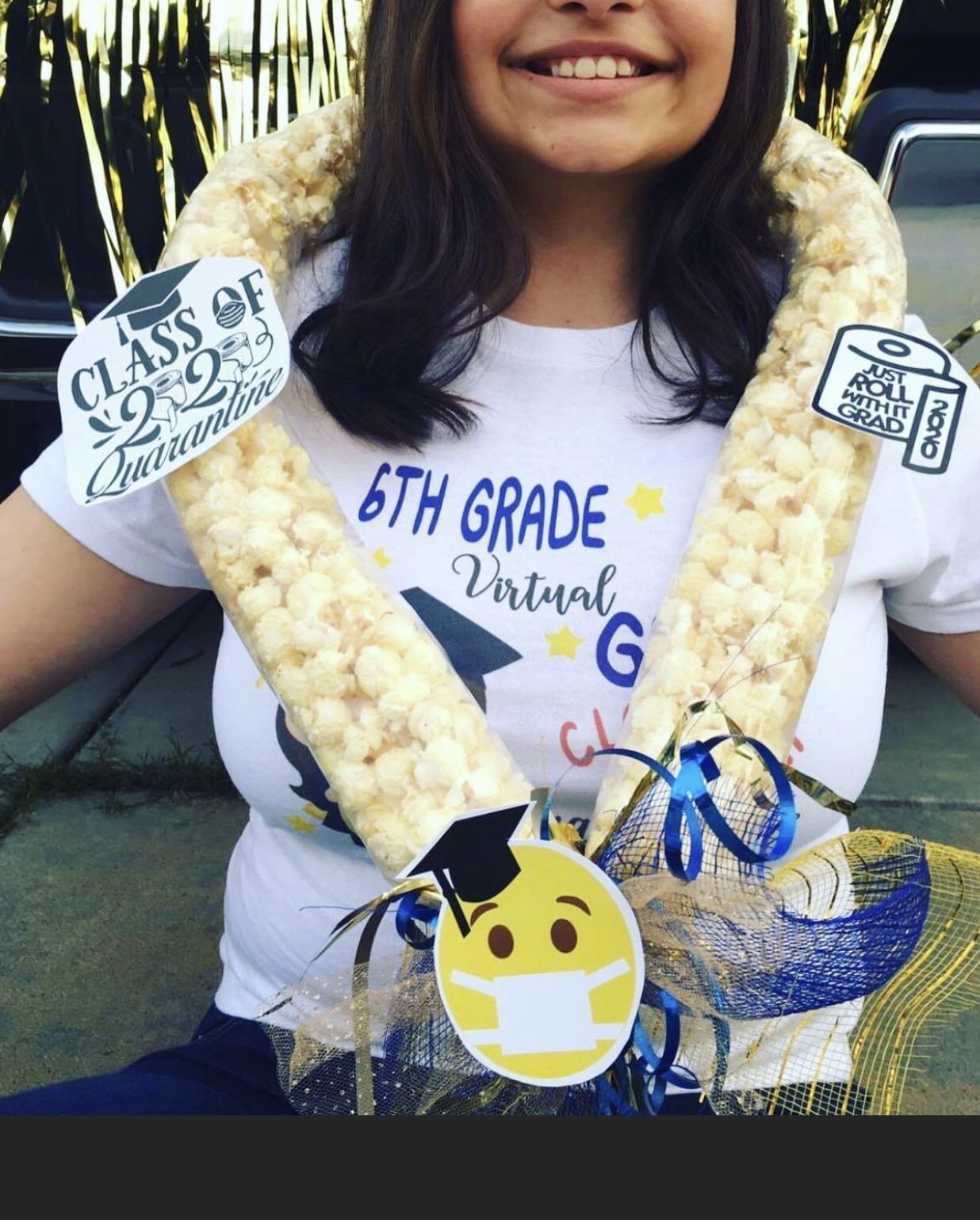 Kettle corn leis