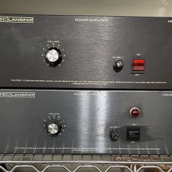(2) Altec Lansing 1593C Mono Amplifiers 