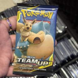 Pokemon Sun & Moon Team Up Booster Pack Sealed
