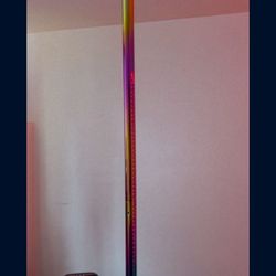 It’s a brand new mermaid stripper pole.