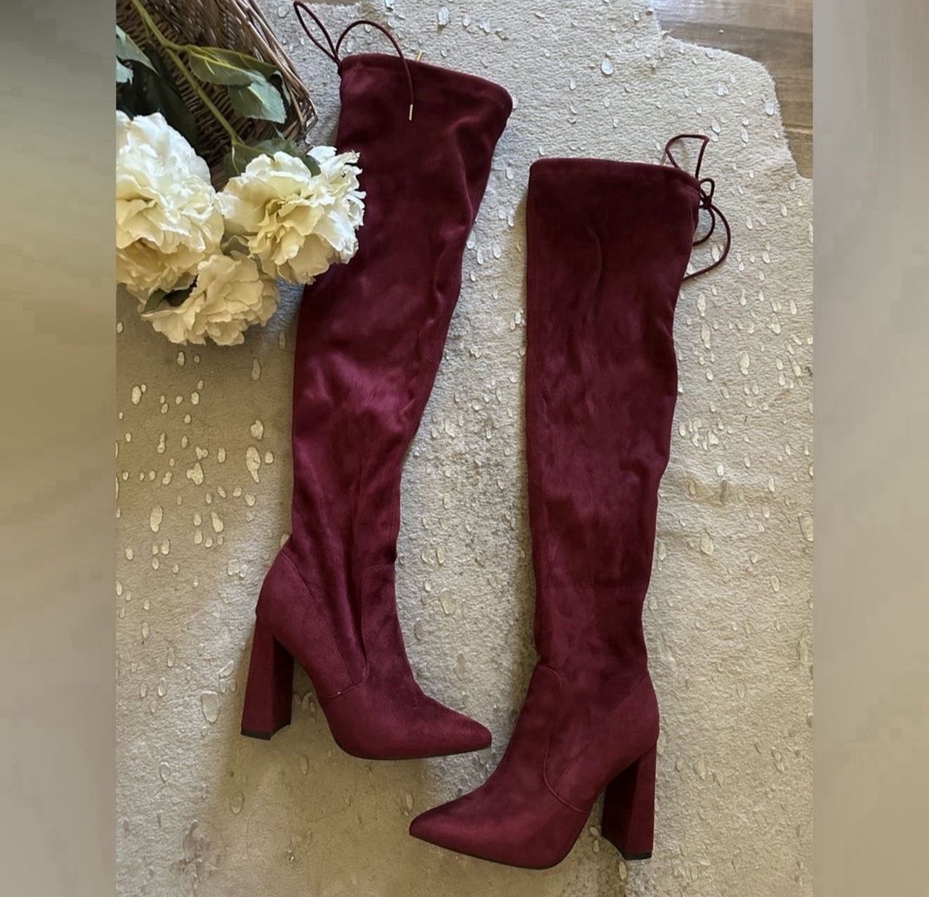 Burgundy Women’s Boots