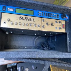 Stereo Steel Pre Amp And Digitech Quad