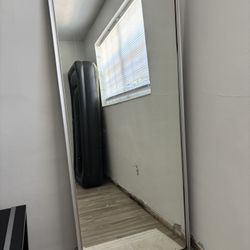 Unbranded Mirror 68in H x 28in W with Metal Frame Heavy Outdoor Indoor Full Body
