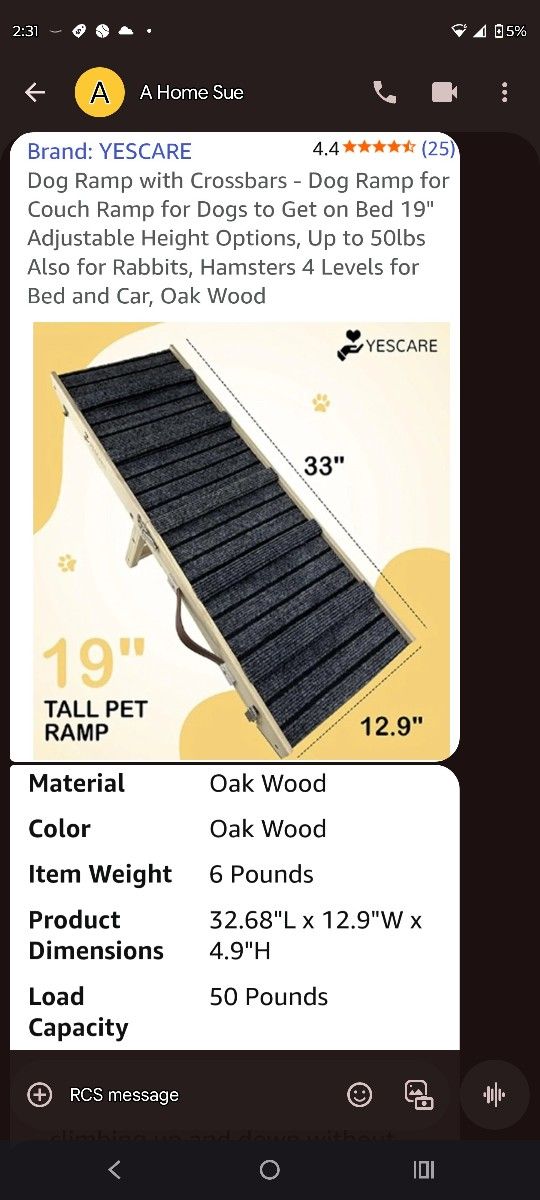 Dog ramp