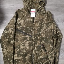 Mens Nike Tech Fleece Zip Up Hoodie And Joggers Size L/M