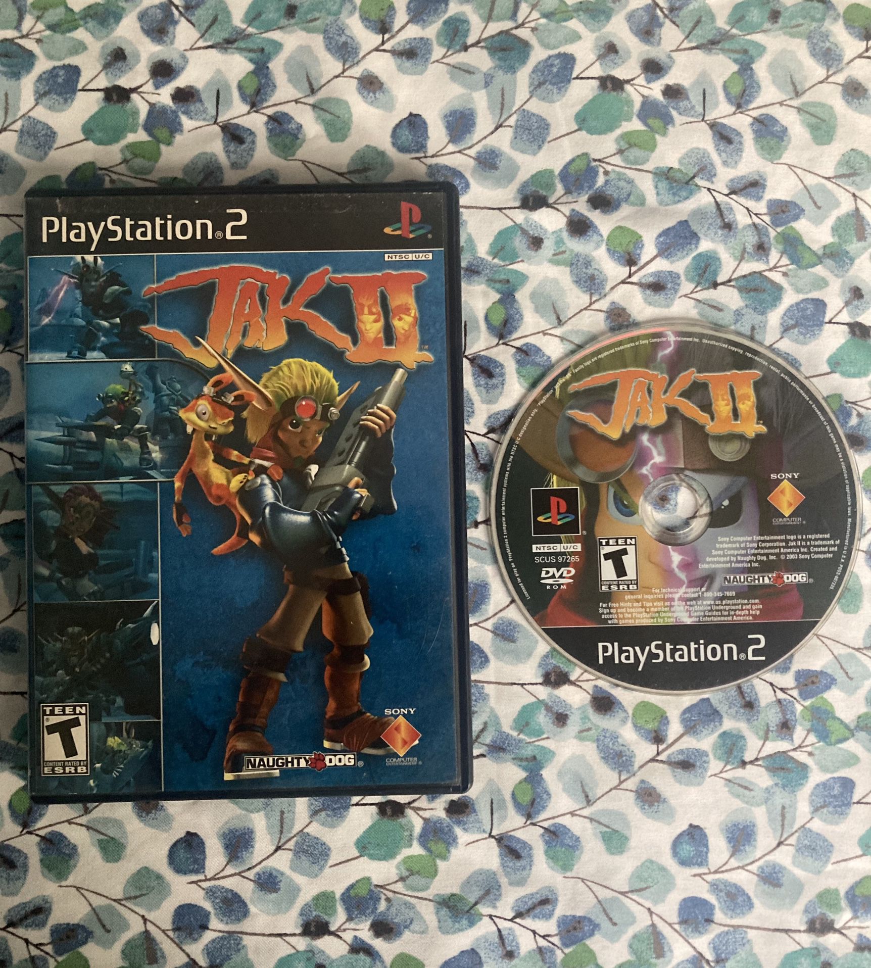 Jak II Playstation 2 (NO MANUAL)