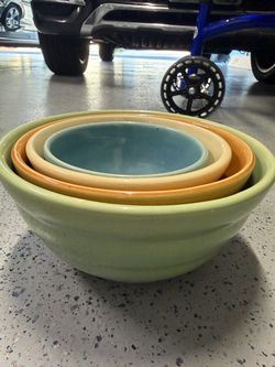 Stackable Bauer Bowls