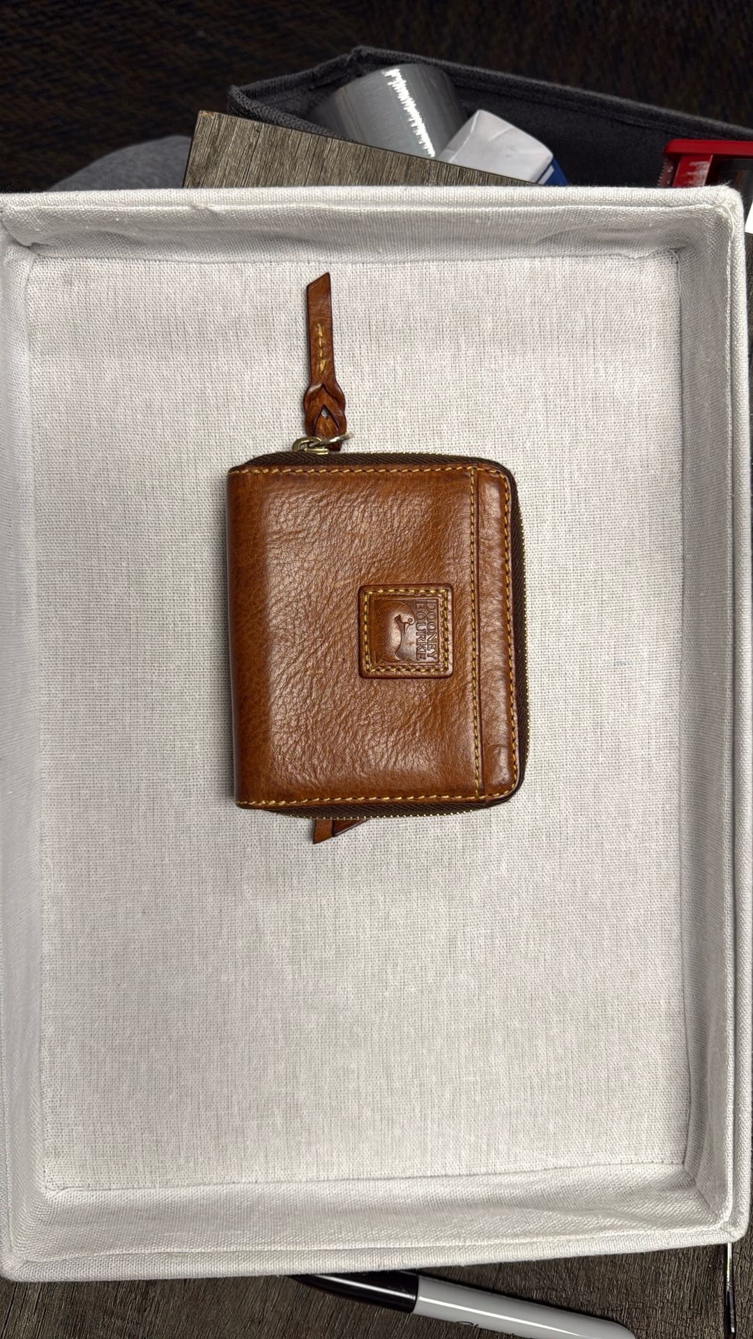 Dooney & Bourke Women's Florentine Small Zip Around Wallet