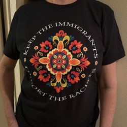 NO KINGS protest shirts 