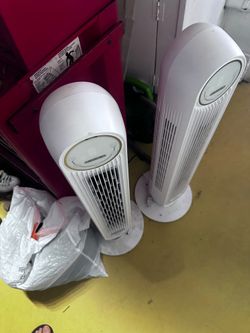 4 Dreo Tower Fans – Fully Working – Quiet & Powerful – $50 each OBO