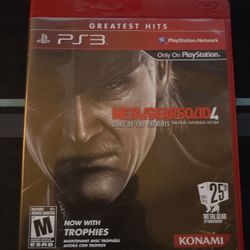  Metal Gear Solid 4 Guns Of The Patriots PS3
