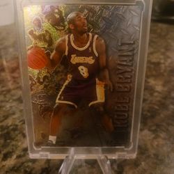 Basketball kobe Bryant fleer metal card