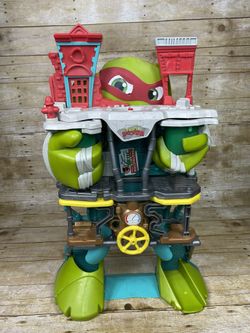 TMNT Teenage Mutant Ninja Turtles Half Shell Heroes Sewer Lair Playset Raphael