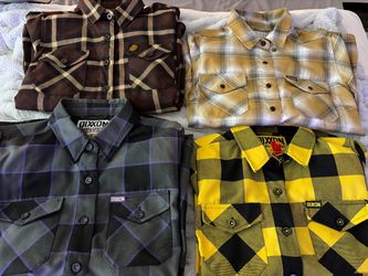 Dixxon Flannel Shirts – Lot of 4 woman’s