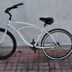 Xl White Beach Cruiser