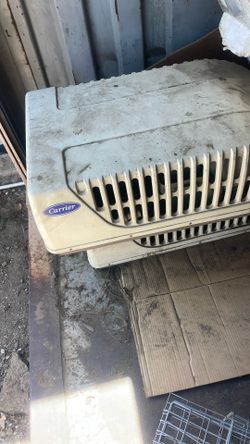 RV air conditioners less inside Plenum Brand new carrier