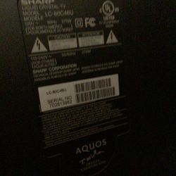 SHARP TV Aquos