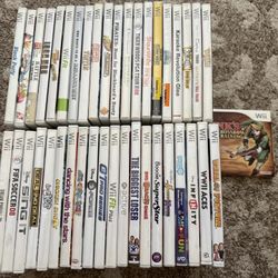 Nintendo Wii Games 5 Each