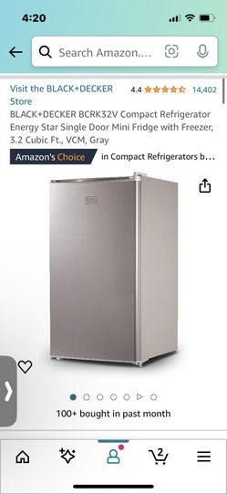 Black And Decker Mini Fridge Brand New