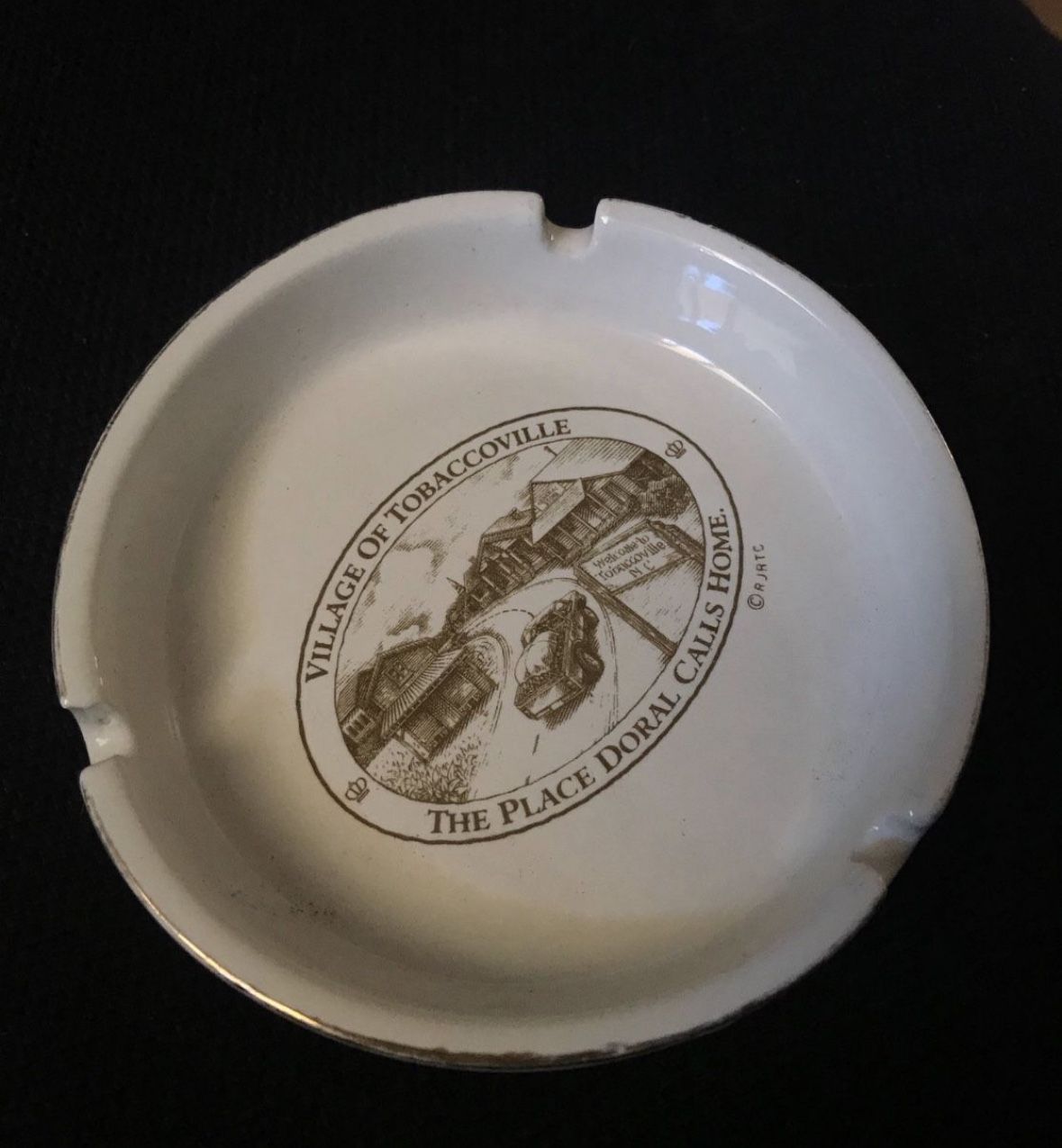 Ashtray Cigarette Cigar Village of Tobaccoville
