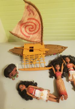 Moana doll set