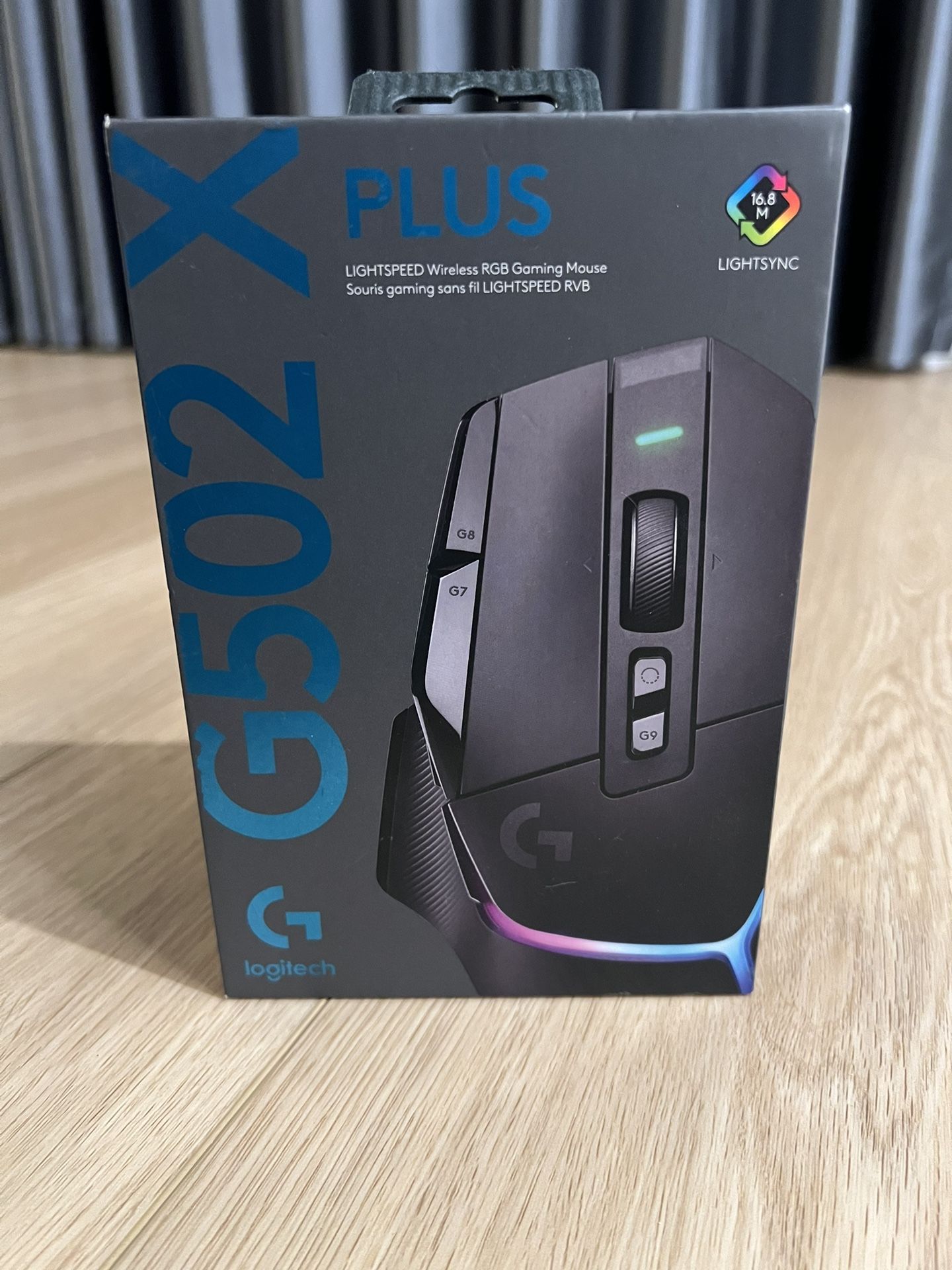 Logitech G502X Plus wireless gaming mouse