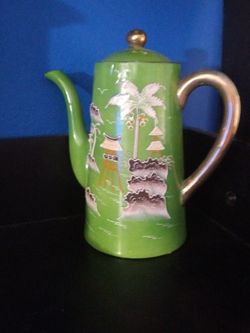 antique tea pot